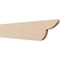 Ekena Millwork 2in. W x 8in. H x 36in. L Crestline Woodgrain TimberThane Rafter Tail, Primed Tan RFTUR02X08X36CRERCPR - alternate 1